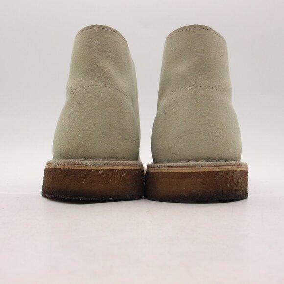 Clarks Originals Shoes Women's 8.5 Light Green  Chukka Ankle Desert Boots Crepe - Picture 5 of 11